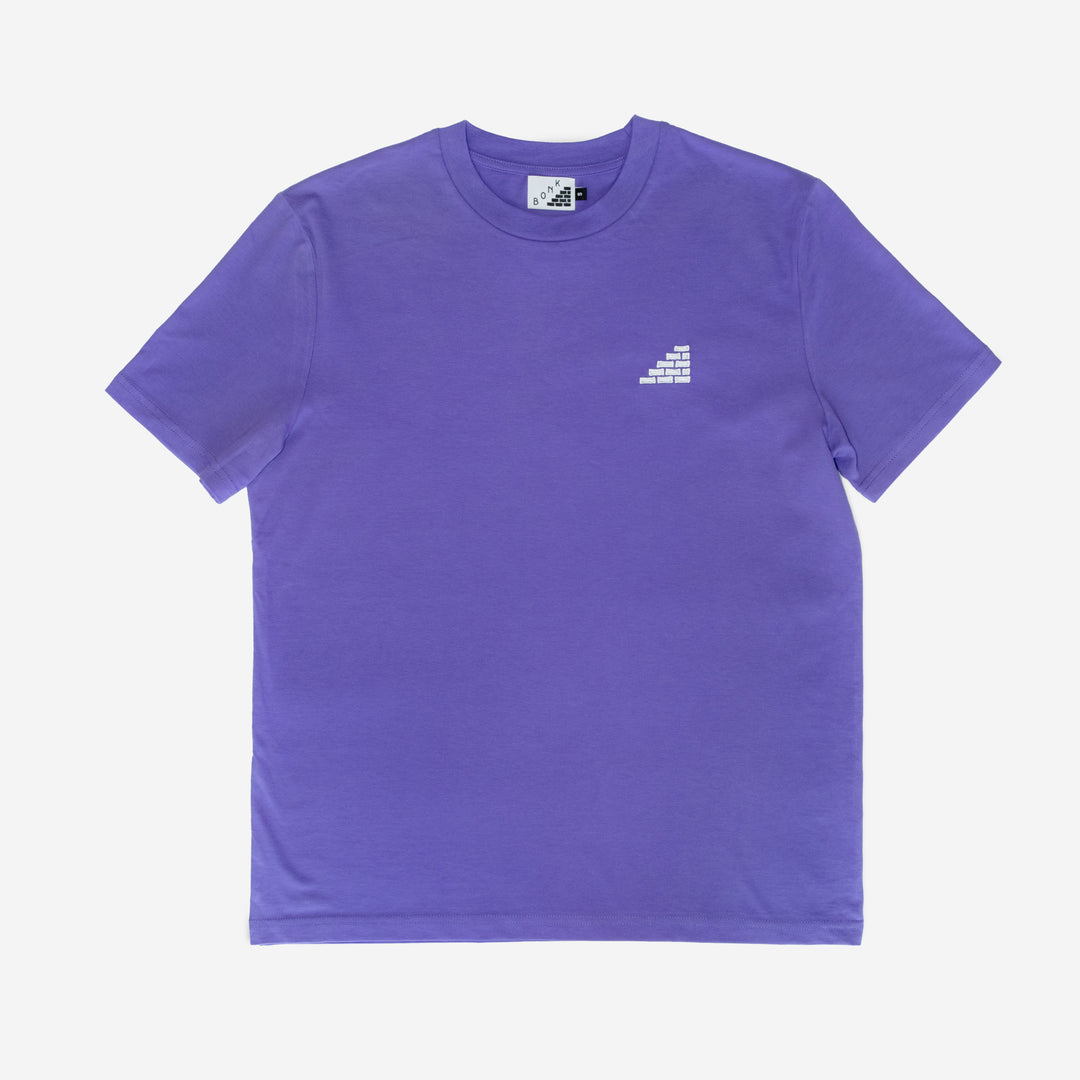 Bricks T-shirt Purple
