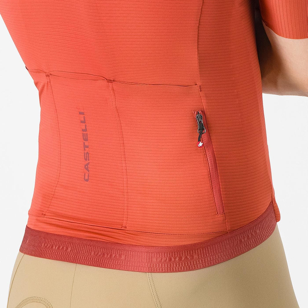 Castelli ESPRESSO 2 JERSEY PAPRIKA