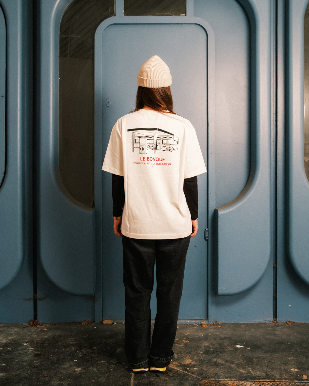 Pit Stop T-shirt White