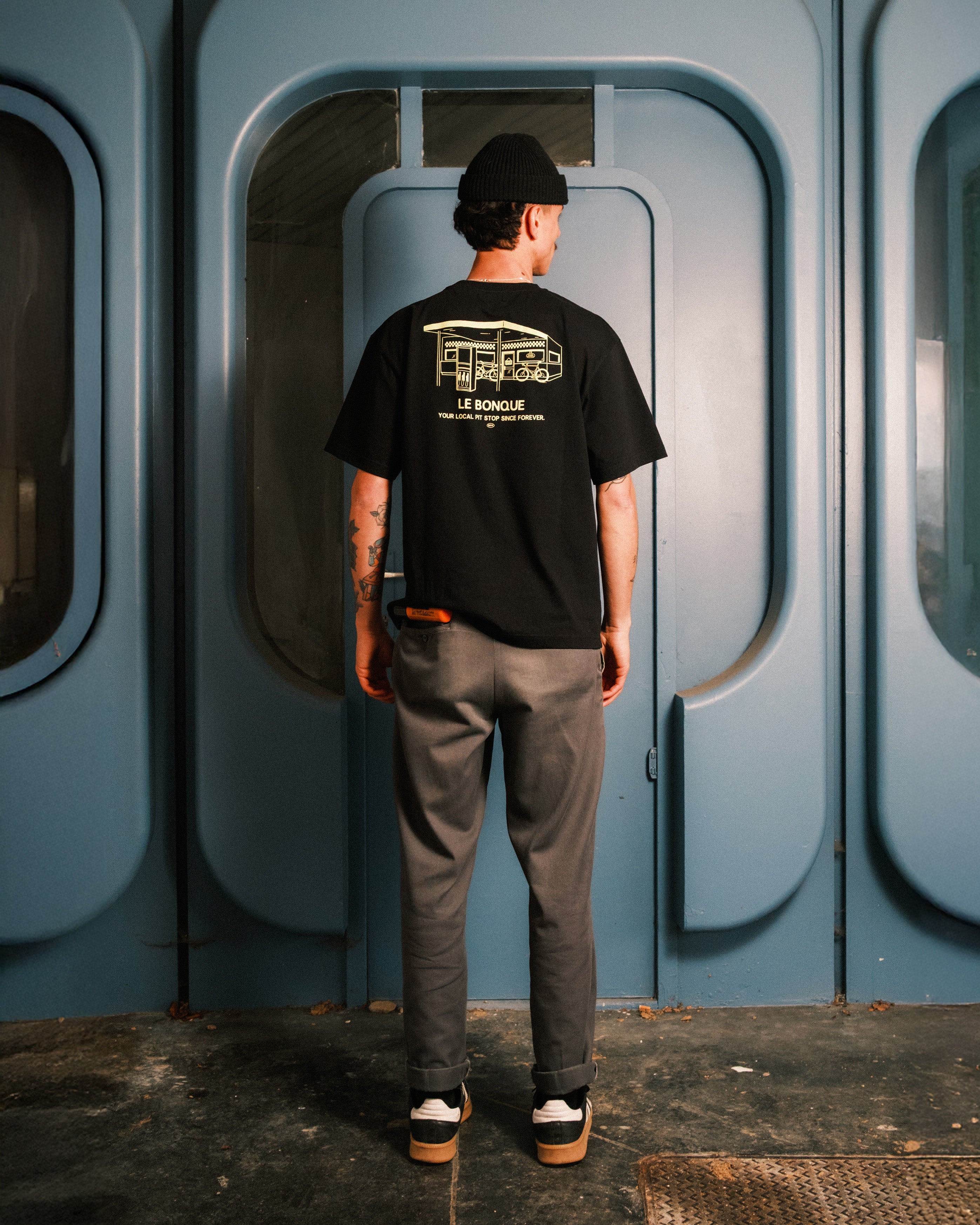 Pit Stop T-shirt Black