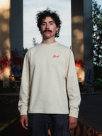 Script Longsleeve Bone