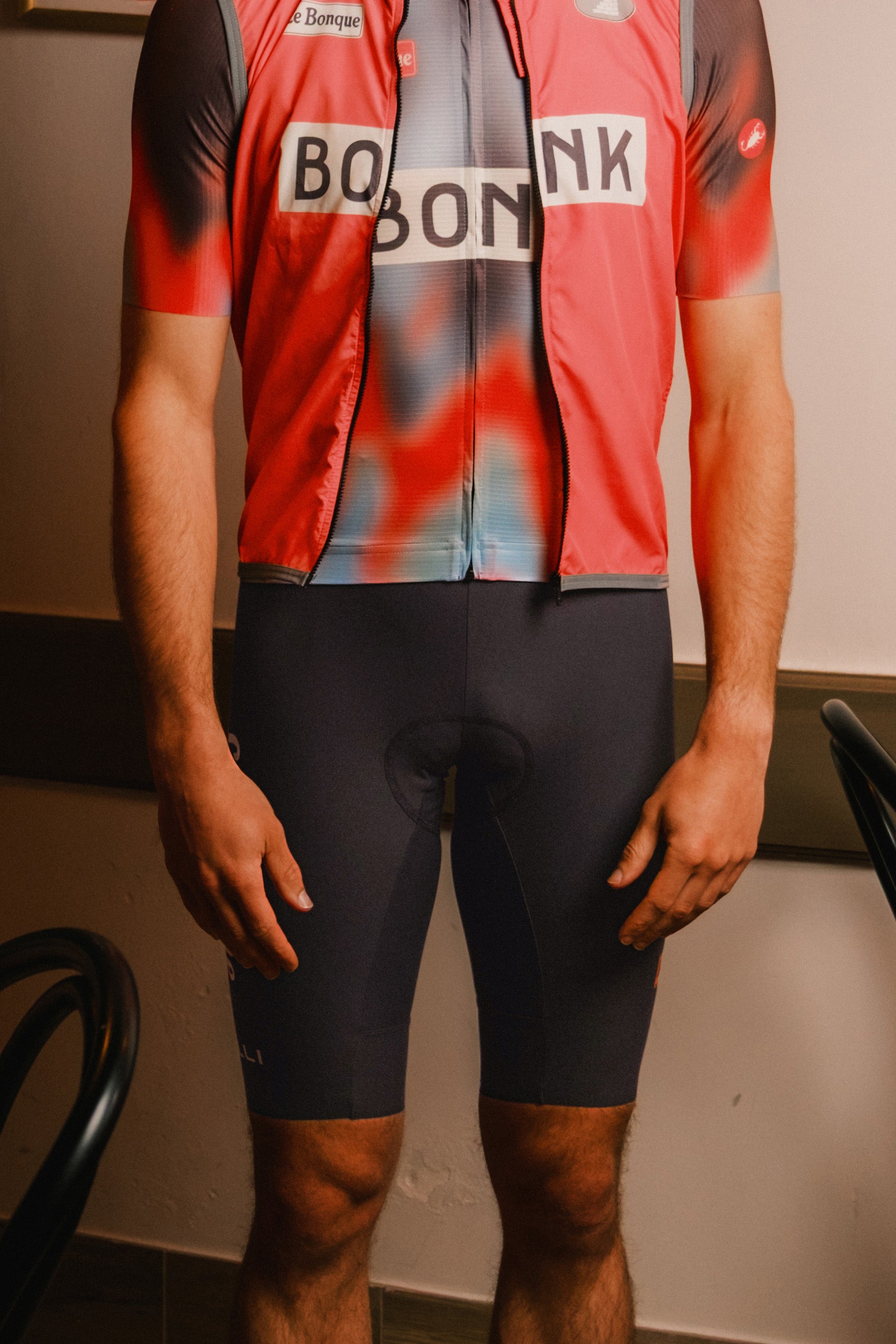 MEN'S Castelli x BONK Bib Grey
