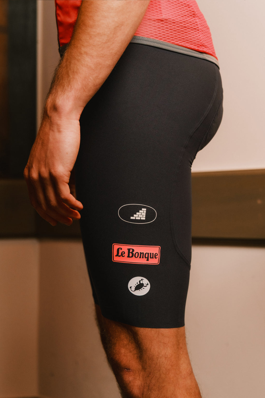MEN'S Castelli x BONK Bib Grey
