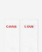 Carb Love Socks White