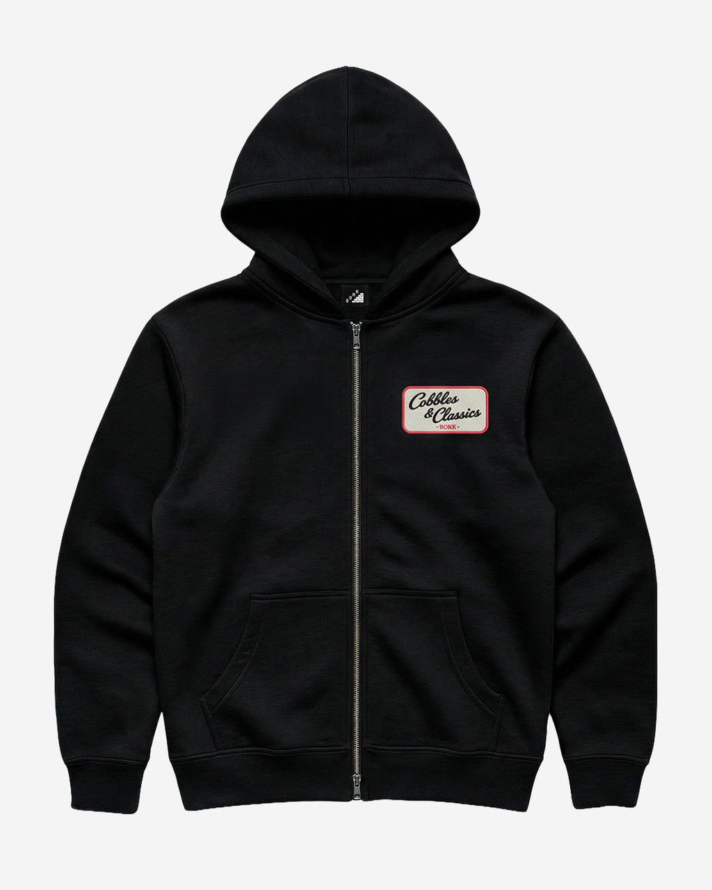 Cobbles & Classics Zip Hoodie Black