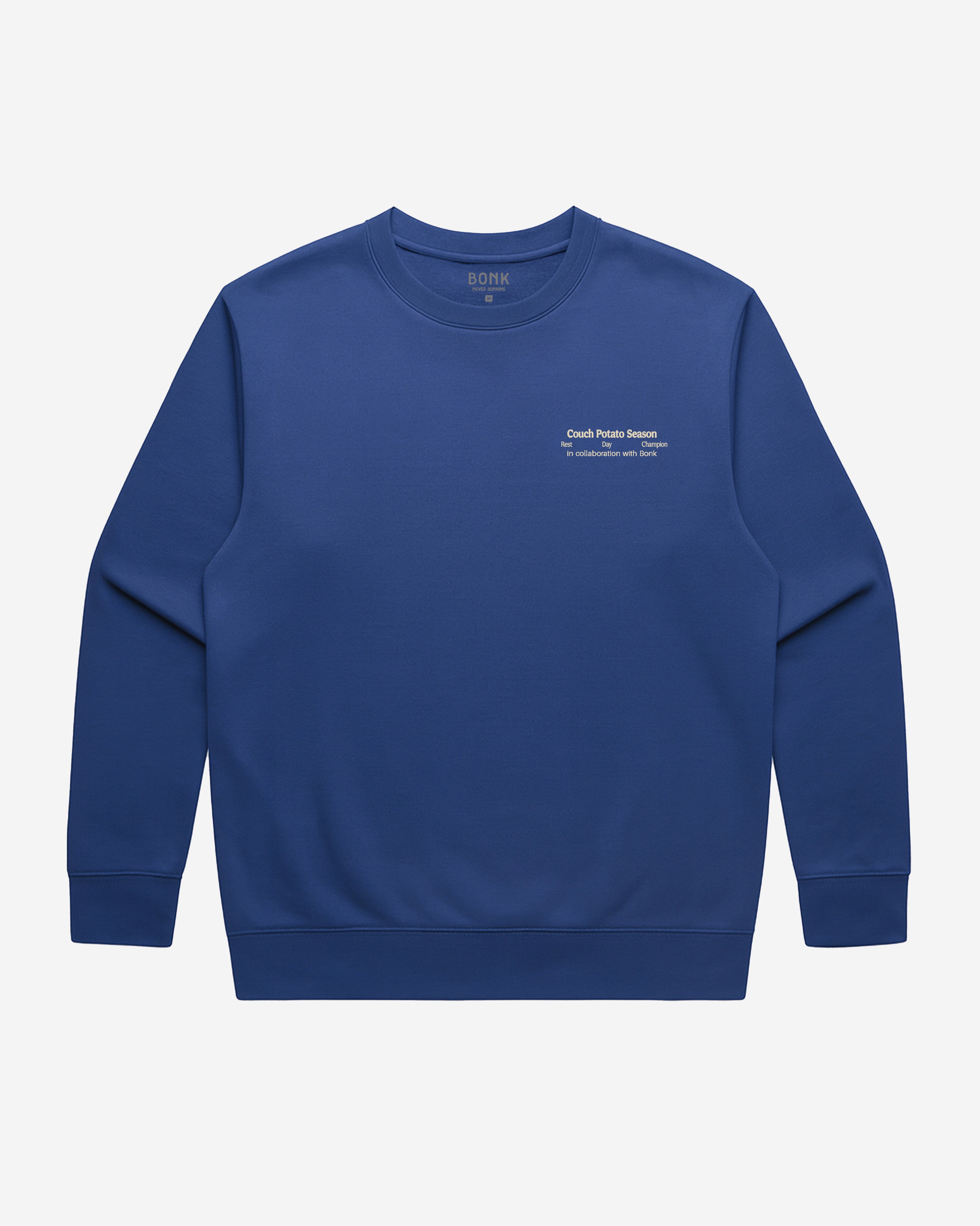 Couch Potato Sweater Cobalt
