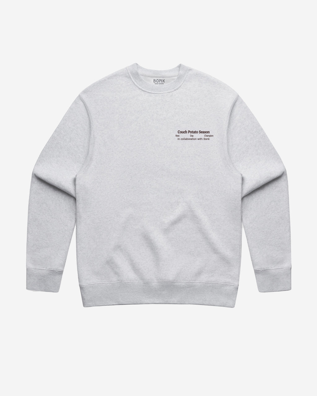 Couch Potato Sweater White Heather