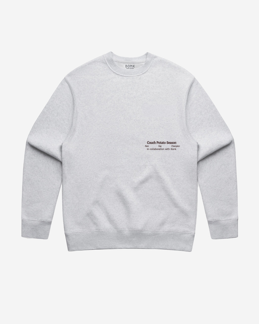 Couch Potato Sweater White Heather