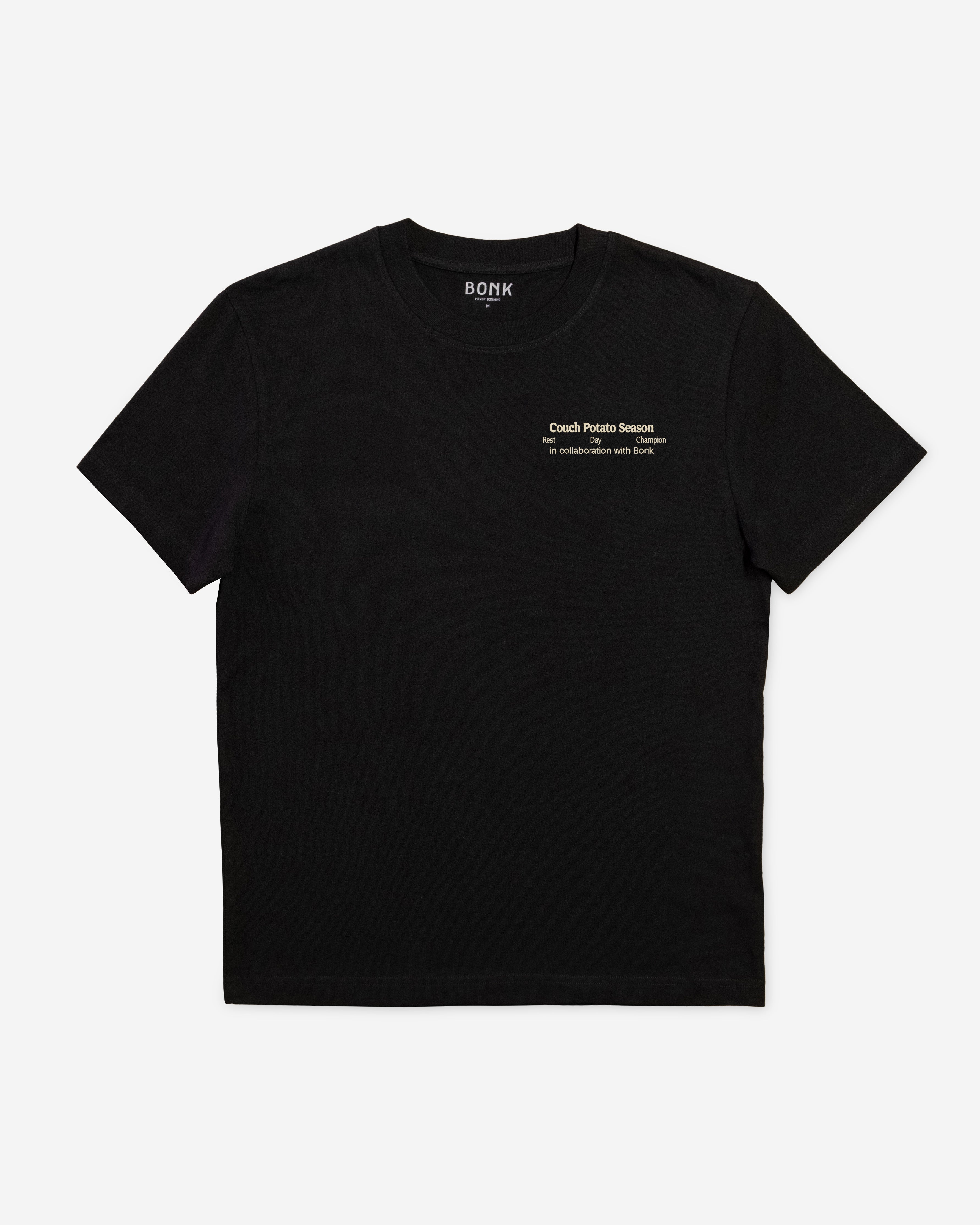 Couch Potato T-shirt Black