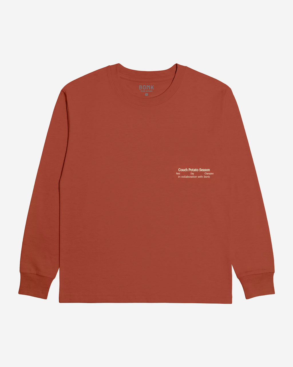 Couch Potato Longsleeve Rust