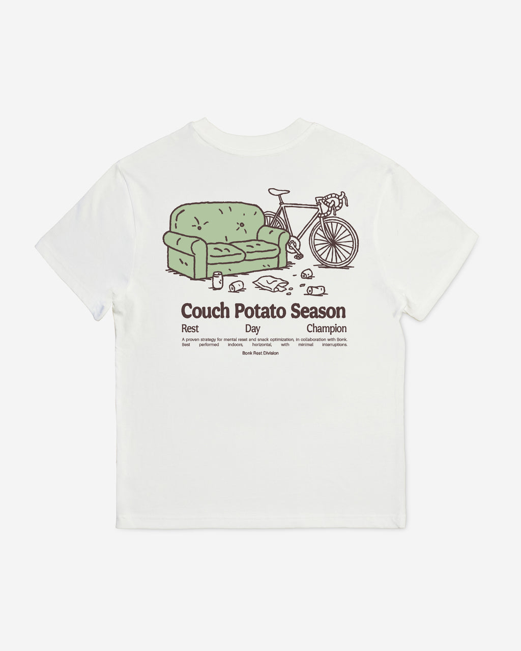 Couch Potato T-shirt White