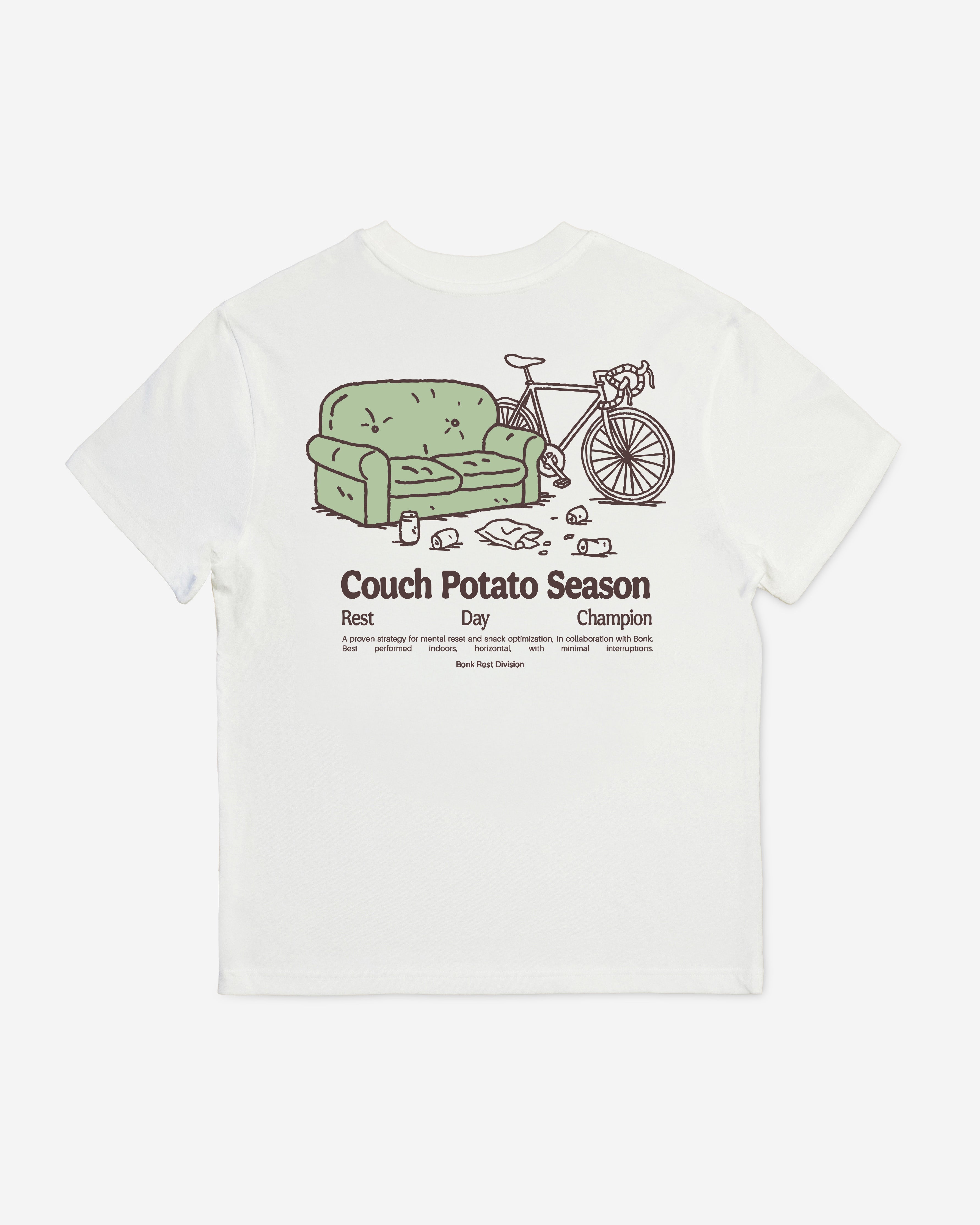 Couch Potato T-shirt White