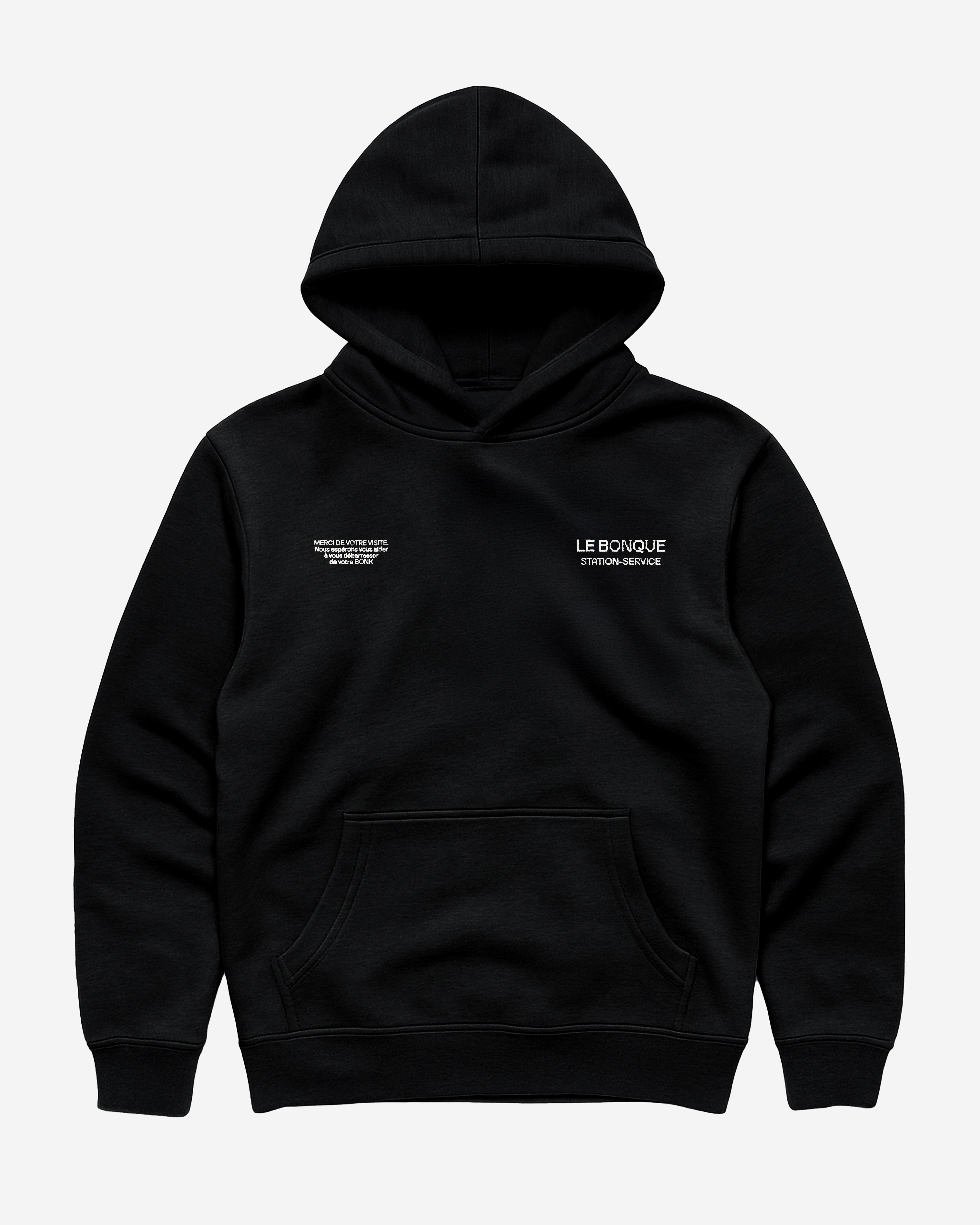 Le Bonque Hoodie Black