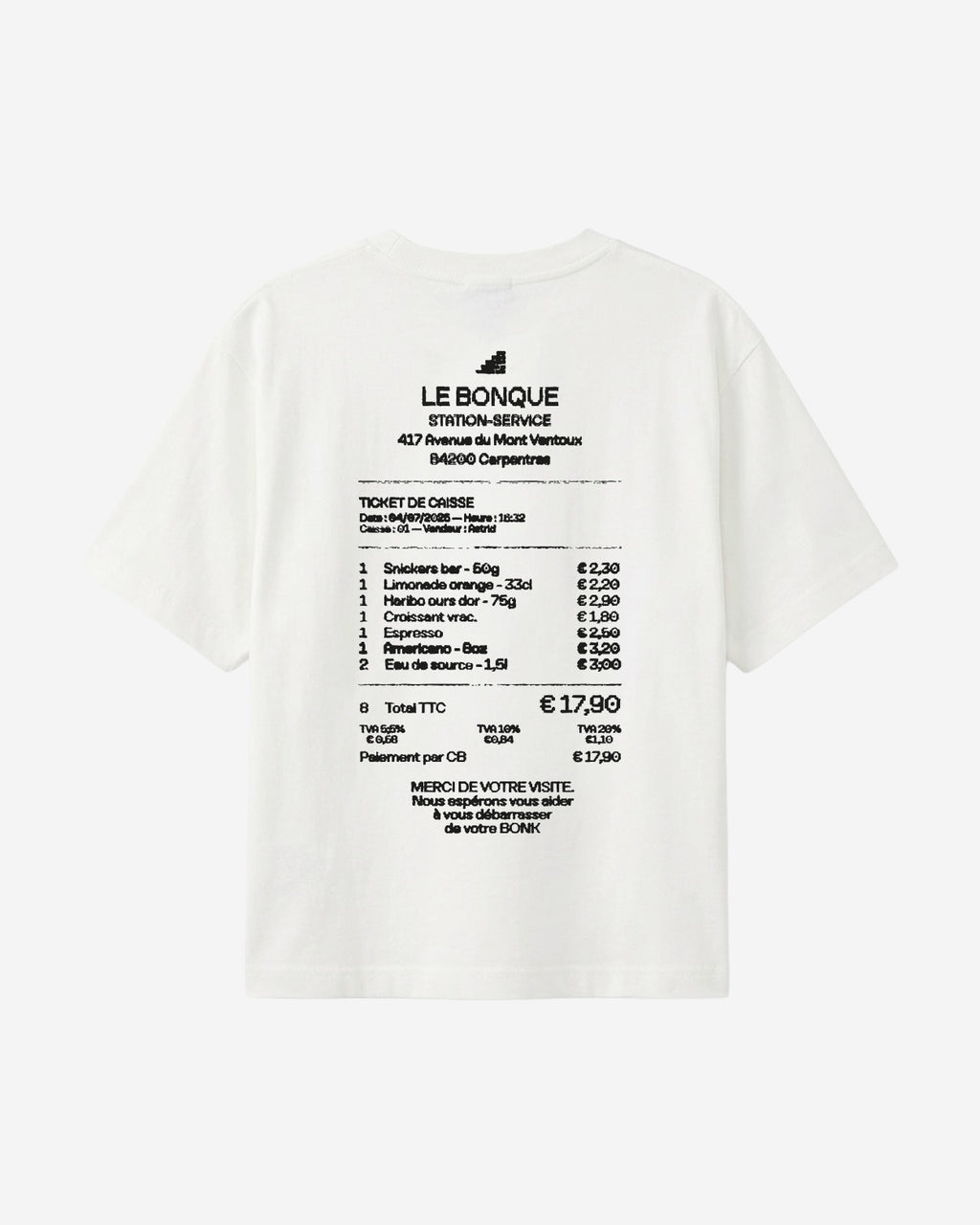 Le Bonque T-shirt White