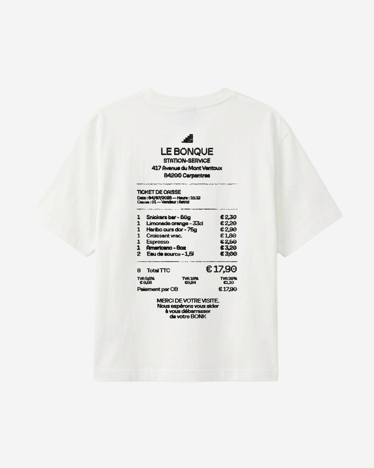 Le Bonque T-shirt White