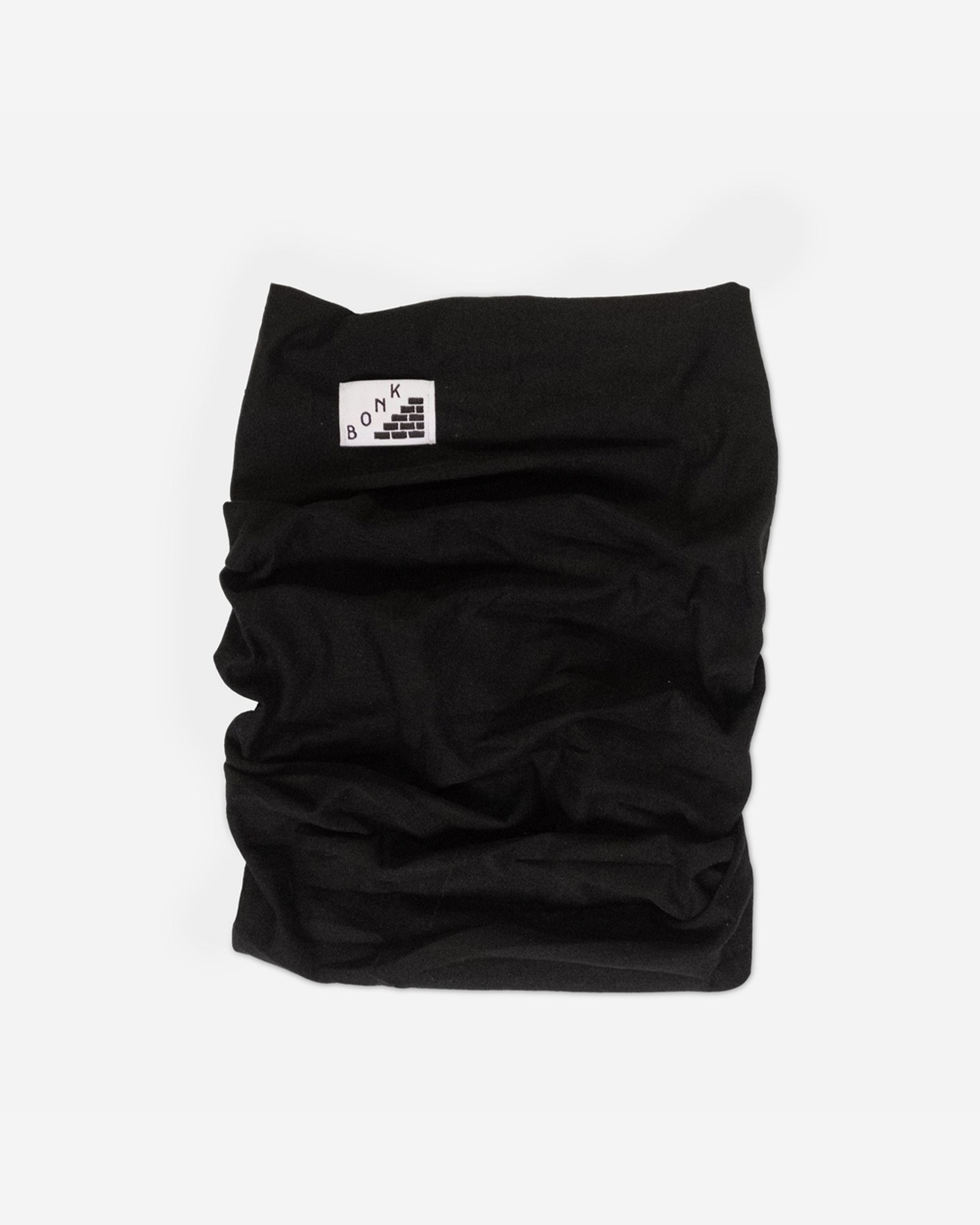 Label Neck Warmer Black