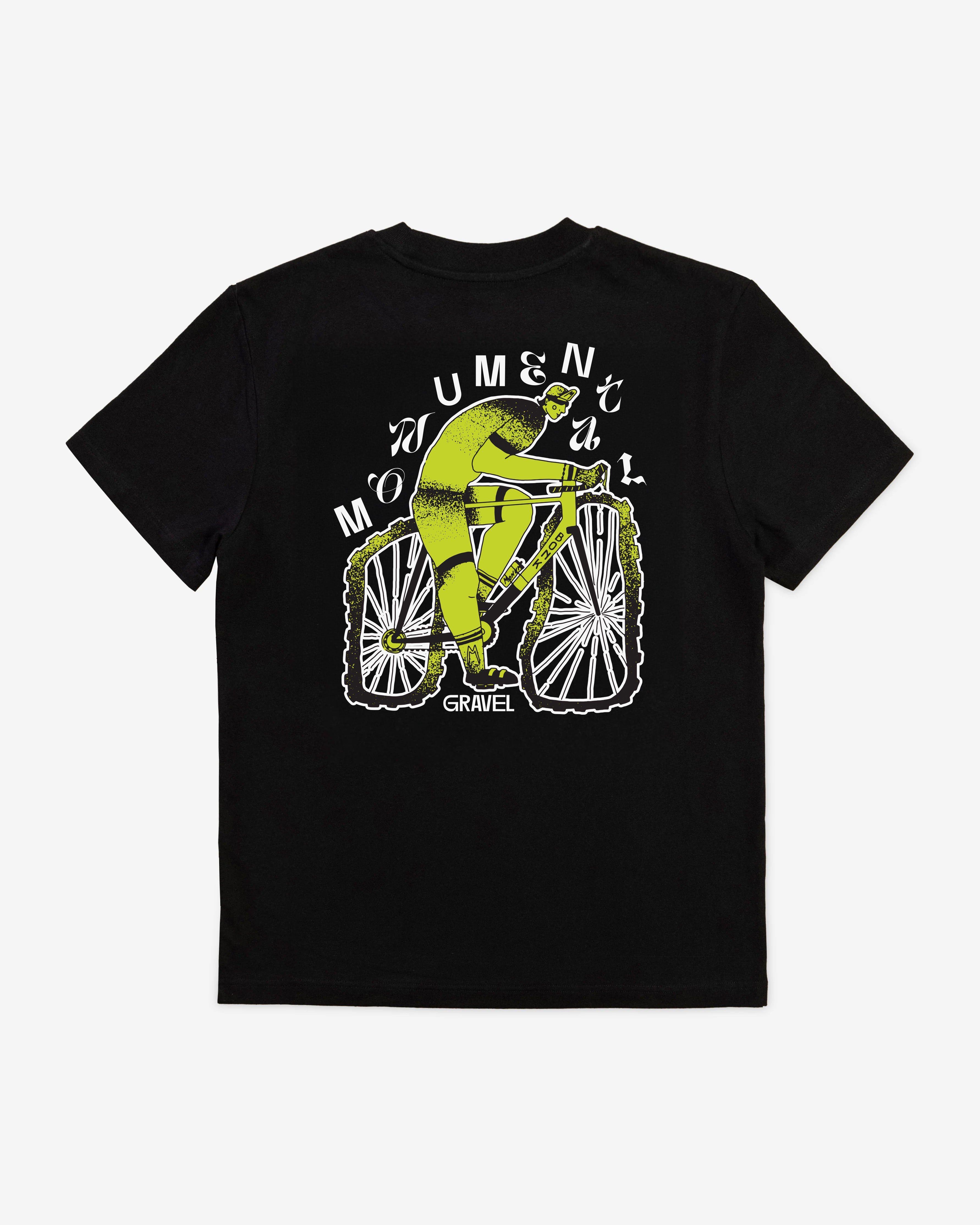 Monumental Gravel T-shirt Black