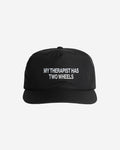 My Therapist Cap Black
