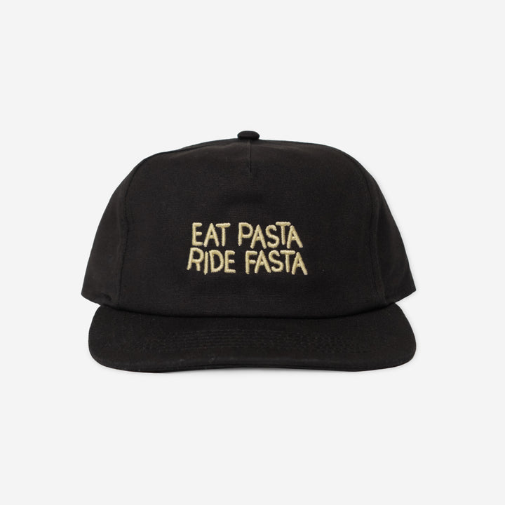 Eat Pasta Cap Black