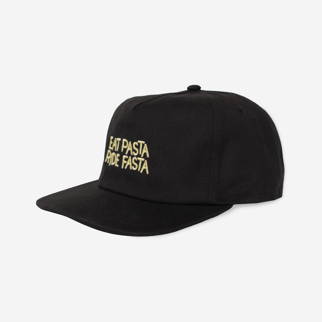 Eat Pasta Cap Black