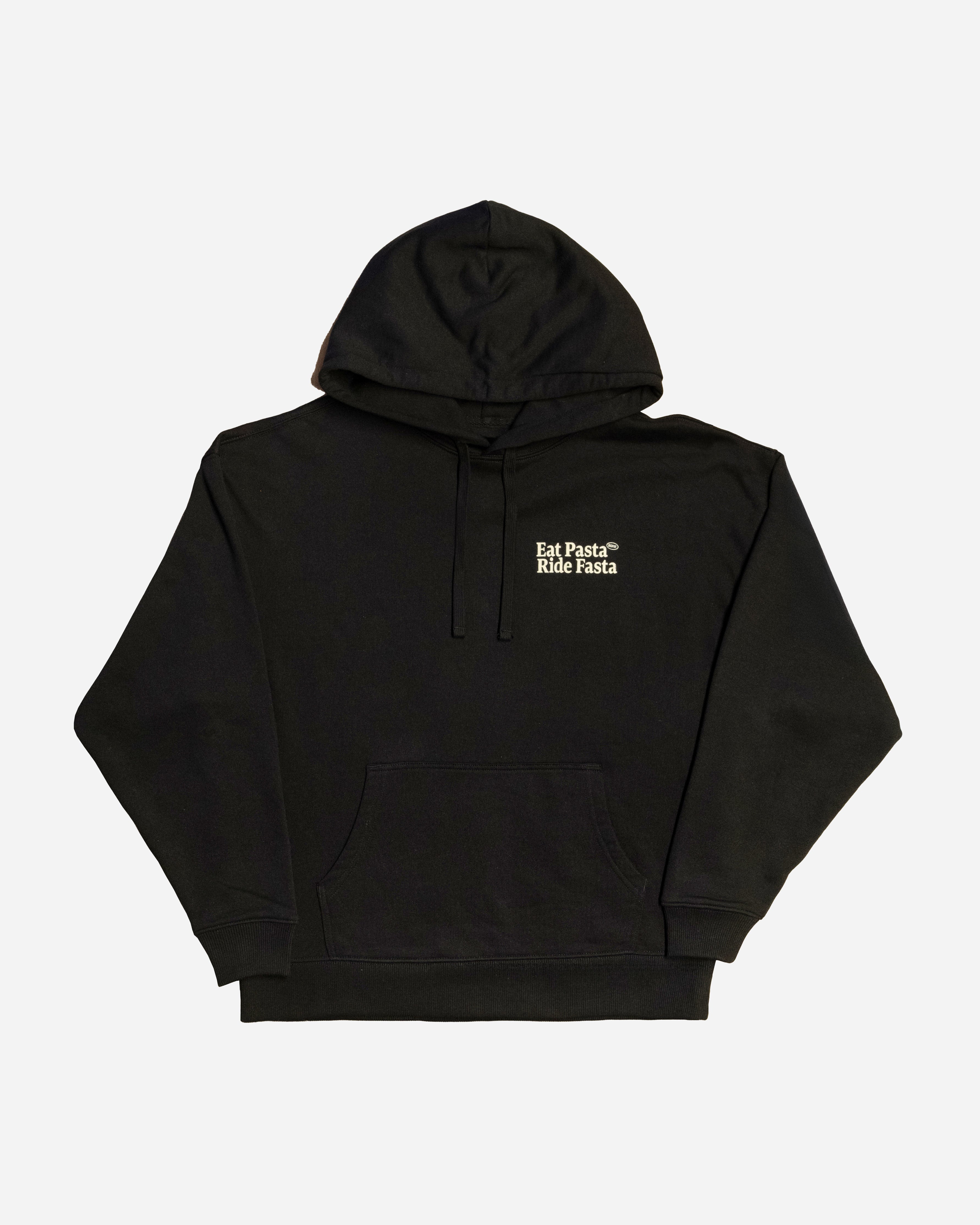 Pasta Tornado Hoodie Black