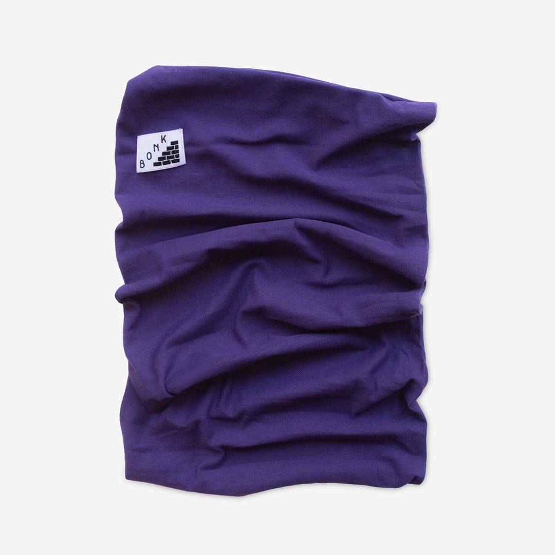 Label Neck Warmer Purple